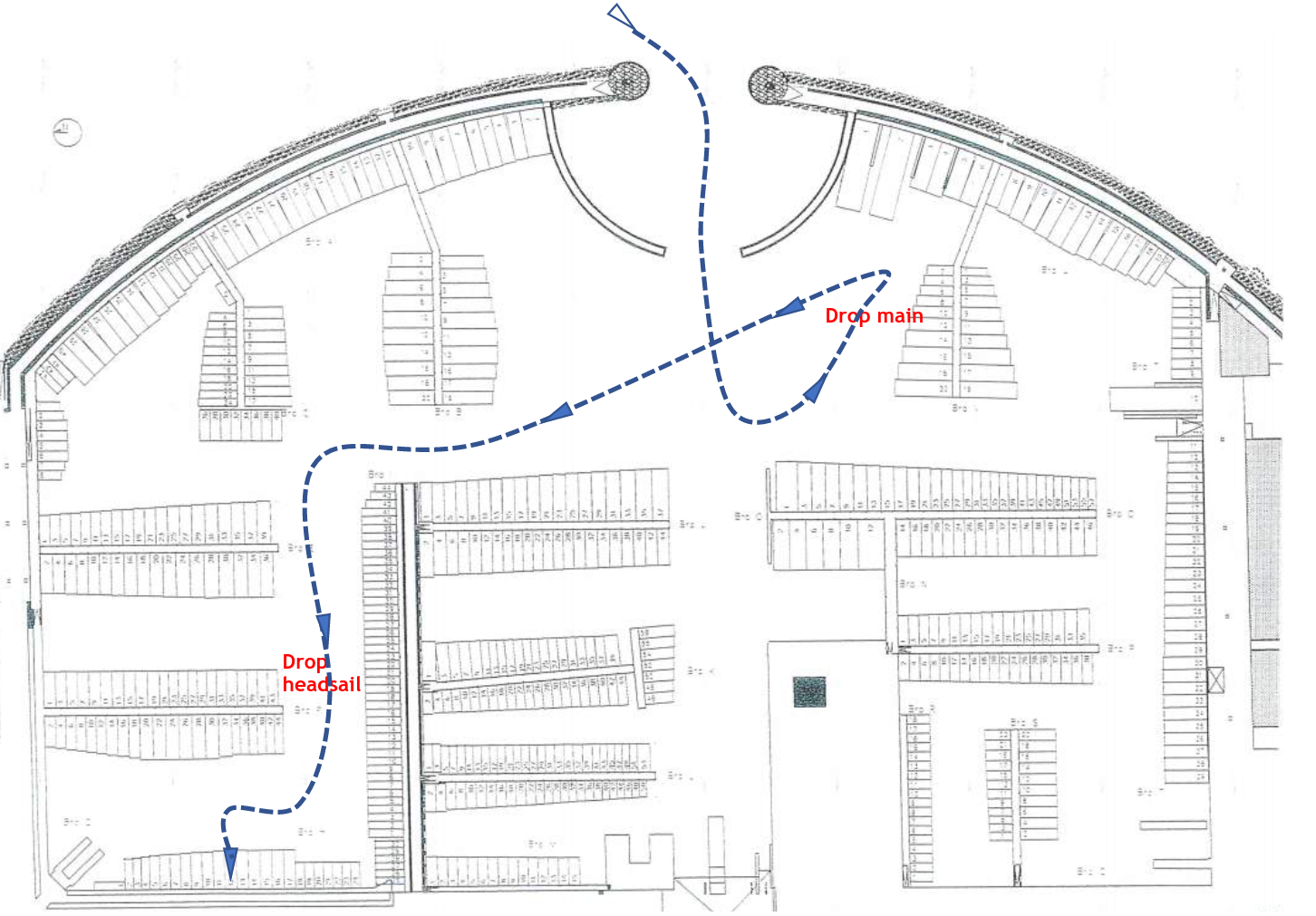 Going In (Easterly winds)